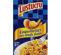 Lustucru Coquillettes aux Oeufs Frais Le Paquet, 250g