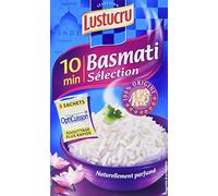 Lustucru Riz Basmati 10 Minutes Sachet Cuisson 900 g - Lot de 2