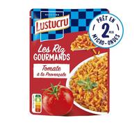 LUSTUCRU - Riz Express à la Tomate, Saveur Authentique et Texture Fondante (220g) - lot de 4 - Vendu par Lot