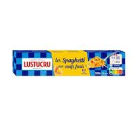 LUSTUCRU - Spaghetti longs Authentiques, Texture al dente idéale pour vos plats savoureux, 250g