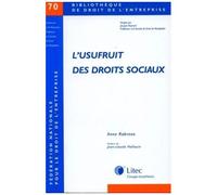 L'usufruit Des Droits Sociaux