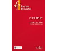 L'usufruit - Journée bordelaise