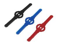 Lutachy Weed Wacker Blade Lot de 200 lames universelles en plastique pour débroussailleuse de rechange pour tête de corde, désherbeur de mauvaises herbes | Bleu