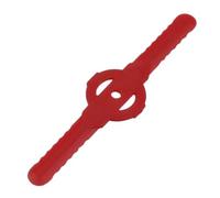 Lutachy Weed Wacker Lot de 200 lames universelles en plastique pour tondeuse à gazon, jardin, désherbage, outil électrique, pièces de rechange | Rouge
