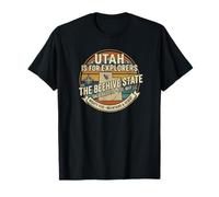 L'Utah est pour Explorers The Beehive State Salt Lake City T-Shirt
