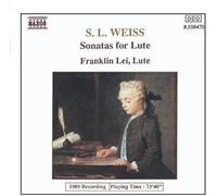 Lute Sonatas Nos. 12 & 39/Lute Partita In D