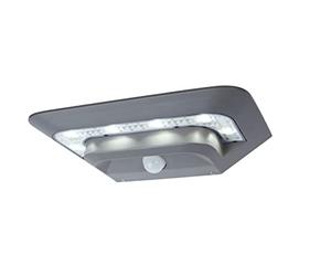 Lutec 563800042 Applique Ghost Solar Métal Gris 1 L
