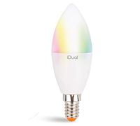 LUTEC Ampoule LED E14 avec télécommande - Ampoule intelligente pour éclairage domestique - Économie d'énergie - Intensité variable - Idéal pour la famille, les fêtes (lot de 1 sans télécommande)