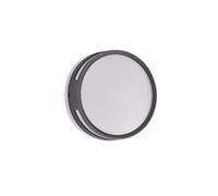 LUTEC Applique murale d'extérieur LED ROLA - Noir mat - 13 W - 800 lm - 3000 K - IP 54