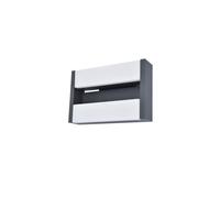 LUTEC Conroy LED Applique murale extérieure blanc chaud 17,8W IP44 anthracite