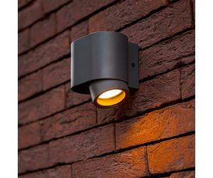 Lutec Cypres Applique murale GU10 rond 1 source lumineuse, 6604001118,