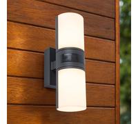 Lutec Cyra Applique murale LED avec détecteur de mouvements, 5198102118,