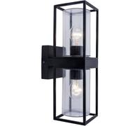 Lutec Flair 5288804012 Applique extérieure LED E27 80 W noir (mat)