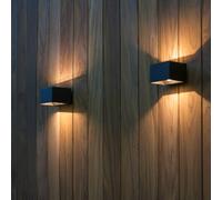 Lutec Gemini Applique murale Up & Down, 1 source lumineuse, LED, 5117101118,