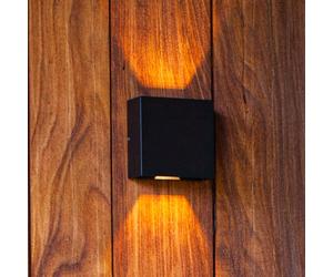 Lutec Gemini Beams Applique murale LED rectangulaire, 5104003012,