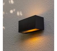 Lutec Inka Applique murale solaire LED, 3000 K, 1 x 9 W l: 18 H: 8 P: 8,9 cm, 6989101118,