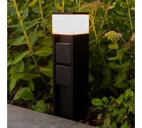 Lutec Mains Borne d'éclairage, avec prise électrique, LED, 7202201012,