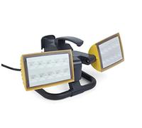 Lutec Peri Lampe de travail portable à LED intégrée 21 W, jaune, 18,3 x 35,2 cm
