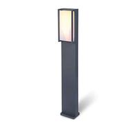 LUTEC Qubo Wiks Lampe à LED en fonte d'aluminium Anthracite/blanc