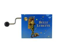 Lutèce Créations Boîte à Musique/boîte Musicale à manivelle avec mécanisme Musical de 18 Notes dans Une boîte en Carton illustré et ajouré - La flûte enchantée (W. A. Mozart)