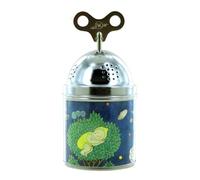 Lutèce Créations Boîte à Musique ou boîte Musicale Tinkle Tonk en métal avec Grande Clef supérieure, mécanisme Musical à Ressort de 18 Notes et Illustration - Berceuse (Johannes Brahms)