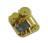 Lutèce Créations Mécanisme musical/mouvement musical à ressort de 18 notes pour boîte à musique ou boîte à bijoux musicale - Hymne à l'amour (M. Monnot)