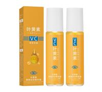 Lutein Anti-Wrinkle Serum Oil, Lutein Eye Essence Oil, VC Lutein Anti-Wrinkle Oil, Anti-Rides Immédiat 3 Minutes, Anti-Ageing Eye Serum Against Wrinkles, Puffiness and Dark Circles Removal (8ml, 2PC)