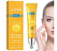 Lutein Eye Cream Anti Aging,Eye Cream Roll on for Dark Circles and Puffy Eyes,Anti Rides Puissant Immediat,Wrinkle Power Filling Effet Immédiat,Reduce Fine Lines,Brightening & Moisturizing Eye (1)