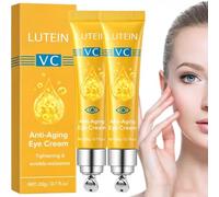 Lutein Eye Cream Anti Aging,Eye Cream Roll on for Dark Circles and Puffy Eyes,Anti Rides Puissant Immediat,Wrinkle Power Filling Effet Immédiat,Reduce Fine Lines,Brightening & Moisturizing Eye (2)