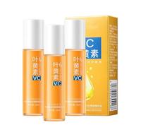 Lutein Eye Essence Oil,Huile Essentielle Anti-Rides Avec VC & Lutéine,Essence contour des yeux à la lutéine,Sérum contour des yeux anti-âge pour éliminer les rides,les poches et les cernes (10ml, 3pc)