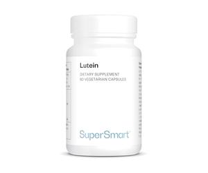 Lutein - Santé Occulaire - Soutient la Fonction Visuelle - SuperSmart | Extrait de Rose d’Inde Standardisé à 25% de Lutéine Libre - Antioxydant - Vegan - Sans OGM
