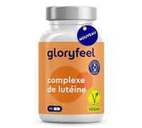 Lutéine & Zéaxanthine Capsules - Complément Santé pour les Yeux - 90 Gélules avec Vitamine A et Riboflavine - 3 Mois d'Approvisionnement - Hautement Dosée et 100% Vegan - Testé en Laboratoire