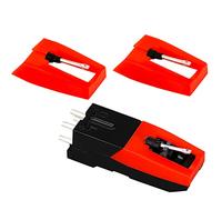 Luter 1 Pièce Cartouches de Platine Tourne Dique avec 2 Pièces Aiguille Tourne Disque Aiguilles Stylet pour Tourne Disque Accessoires de Remplacement pour Aiguille pour Tourne Disque Vinyle