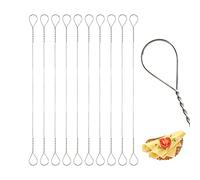 LUTER 10 Morceaux Fil de Coupe Fromage, Fils de Rechange pour Trancheuse à Fromage Fils pour Coupe Fromage pour Trancher les Fromages à Pâte Molle, les Pâtés