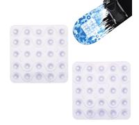 LUTER 2 Pièces Pads de Stomp de Snowboard, Transparent Pad Snowboard Antidérapant Auto-adhésif Pad de Stomp à Pointes Offre Une Adhérence Supplémentaire pour Le Snowboard