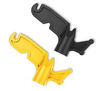 Luter 2pcs Crochet pour Perche d'Extension, 1,9cm de Diamètre Intérieur Multi-Usages Crochet Utilitaire en Plastique Crochets de Poignée pour Suspendre Mangeoires à Oiseaux Lumineuses de Noël