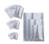 LUTER 30 Pièces 3 tailles Mylar Sac, Sacs de Thermoscellage en Feuille de Mylar Pour les Grains de thé de Café de Stockage des Aliments (12 x 18 cm, 16 x 24 cm, 20 x 30 cm)