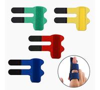 LUTER 4 Pièces Finger Doigt Lisseur Soutien Doigt de Doigt Stabilisateur Brace Cassé, Purée, Entorse, Doigts Enflés, L'arthrite ou Tendinites