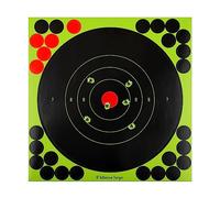 Luter 50pcs Cibles de Tir Reactives, 20,32cm Autocollants de Tir Cibles de Tir Cibles Papier Cibles d'Éclaboussures Auto-Adhésives pour Champ de Tir Cibles Réactives Rondes pour Le Tir