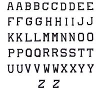 LUTER 52 Pièces Fer Sur Des Patchs de Lettre Patchs d'appliques Alphabet Coudre Sur Des Appliques Avec Des Patchs de Réparation Décoratifs Lettre A-Z Brodés Pour Chapeaux Chaussures Sacs (Noir)