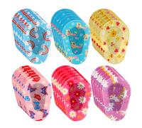 LUTER 60 Pièces de Pansements Oculaires, Patch Adhésif pour les Yeux pour Enfants Cache Oeil Adhésif en Coton Bloquant la Lumière d'Été pour Enfant