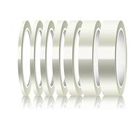 LUTER 7 Rouleaux Ruban Résistant à la Chaleur Ruban Haute Température Ruban de Sublimation Ruban Thermique pour Impression par Sublimation Transfert Chaleur Isolation Soudure à la Vague (Transparent)