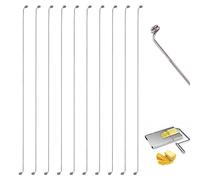 Luter Lot de 10 fils de rechange pour trancheuse à fromage, 14 cm