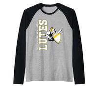 Lutes luthériens du Pacifique PLU | Produit Officiel de la NCAA | LCPLU0002 Manche Raglan