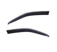 LUTFI Déflecteurs in-Channel 1 Ensemble De Déflecteurs Vent Porte Voiture Imperméable, Pare-Soleil Fenêtre, 4 Pièces SS304 PC pour Transit pour Connect 2020