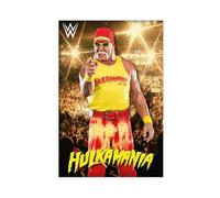 LUTGFD Poster sur toile Hulk Hogan Wrestling Ring - Décoration murale pour salon, chambre à coucher - 60 x 90 cm