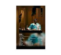 LUTGFD Werenoi Carre Couverture d'album de musique sur toile Décoration murale pour salon, chambre à coucher 50 x 75 cm