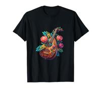 Luth avec Protea et Fleurs de Jardin T-Shirt