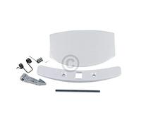 luth Poignée de Porte pour AEG 5027771800/8 Blanc cpl pour Lave-Linge