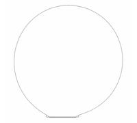 LUTH Premium Profi Parts Bague de serrage arrière pour manchon de porte compatible avec Whirlpool 480111100191 dans la machine à laver